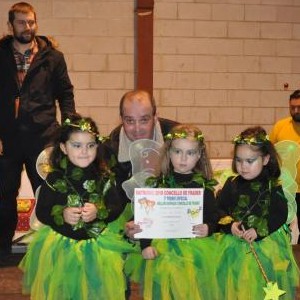 “As fadas da Fraga”, terceiro premio ao mellor grupo de Frades