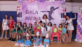 A Gala de Patinaxe do Concello de Frades reúne a 120 nenas e nenos