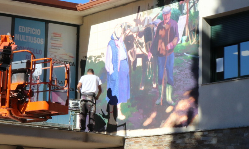 Concello de Frades e AGADER asinan un convenio para acometer melloras no Centro de Cultura Tradicional "A herdanza do pasado"