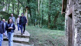 A conselleira de Medio Ambiente visita o muíño da Ponte Carballa, rehabilitado grazas a unha achega de case 14.500 euros da Xunta