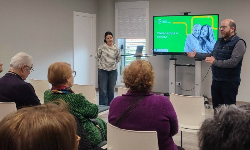 Gran participación veciñal nas charlas informativas coidados e prevención do cancro organizadas polo Concello de Frades