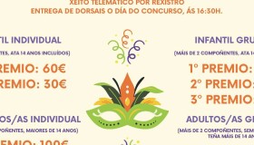 O Concello de Frades convoca o seu concurso de disfraces de Entroido, que repartirá 1.200 euros en premios o domingo 15 de febreiro