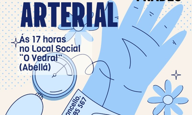 O Concello de Frades retoma as charlas informativas sobre saúde cunha sesión este venres en Abellá sobre a tensión arterial