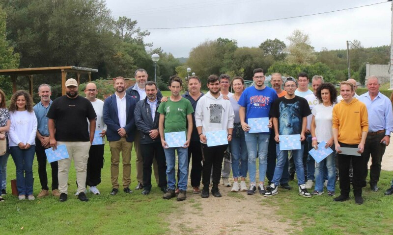 Clausura dos obradoiros de emprego Brañas do Illó-Río Samo IV e da Mancomunidade de Ordes, que formaron a 40 persoas