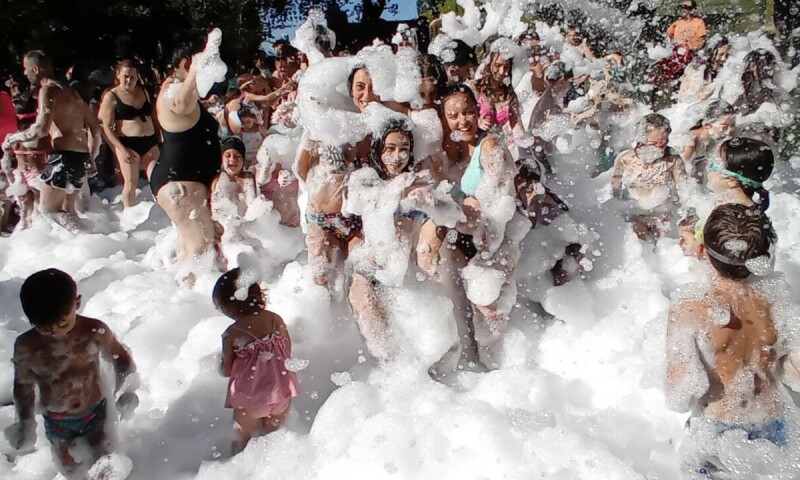 Máis de 250 crianzas e as súas familias desfrutaron do Día do/a Neno/a de Frades