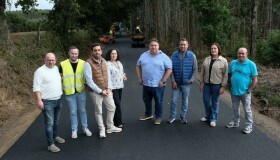 Os Concellos de Frades e Oroso invisten 95.000 euros no aglomerado da estrada de O Fontelo (Aiazo)- A Igrexa (San Román de Pasarelos)