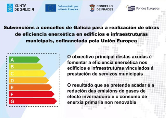 Rematadas as obras de “Mellora da eficiencia enerxética do Centro de Saúde de Ponte Carreira, Concello de Frades”