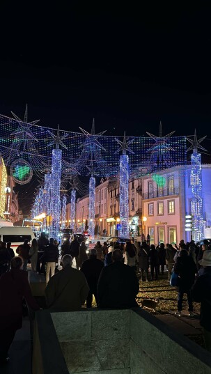 Cheo total na excursión organizada polo Concello de Frades para ver as luces de Nadal de Viana do Castelo e Vigo