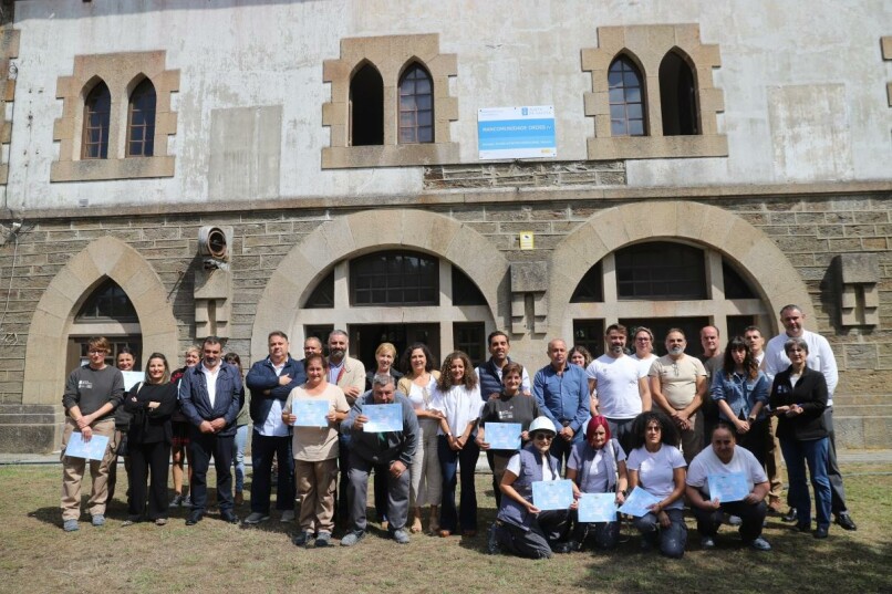 Clausurados os obradoiros de emprego Brañas do Illó-Río Samo VII e Mancomunidade de Ordes IV, que formaron a 40 alumnos e alumnas