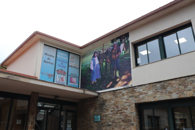 Concello de Frades e AGADER asinan un convenio para acometer melloras no Centro de Cultura Tradicional "A herdanza do pasado"